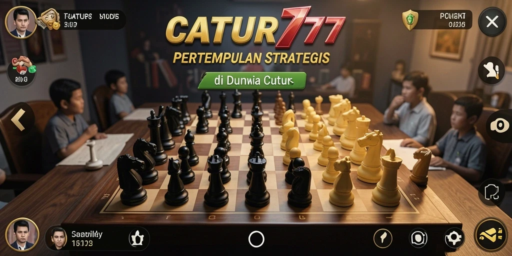 Tampilan gameplay seru di CATUR777 dengan strategi dan aksi mendebarkan.
