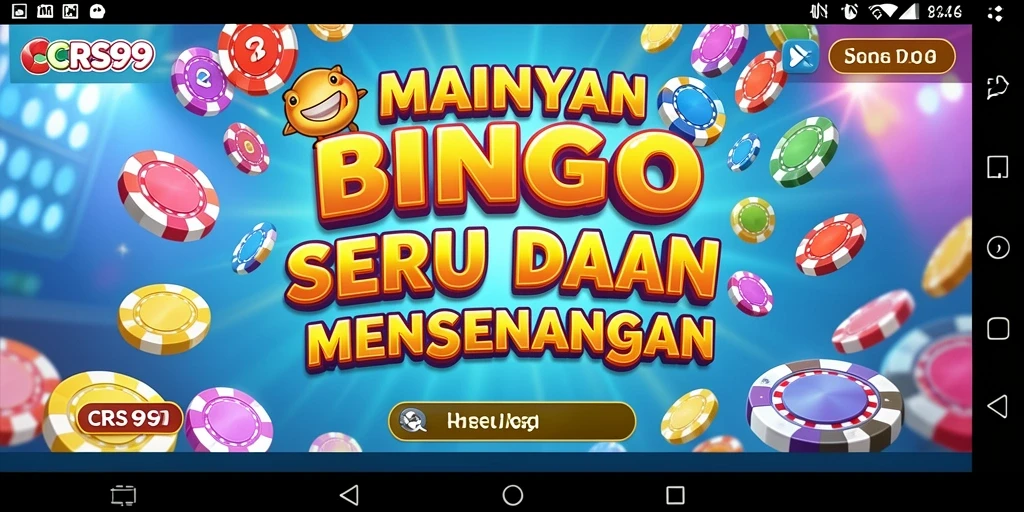 Tangkapan layar CRS99 menampilkan aksi seru saat bermain Bingo.