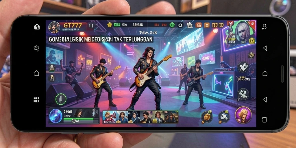 Tampilan gameplay GT777 yang interaktif dan penuh keseruan untuk pencinta musik.