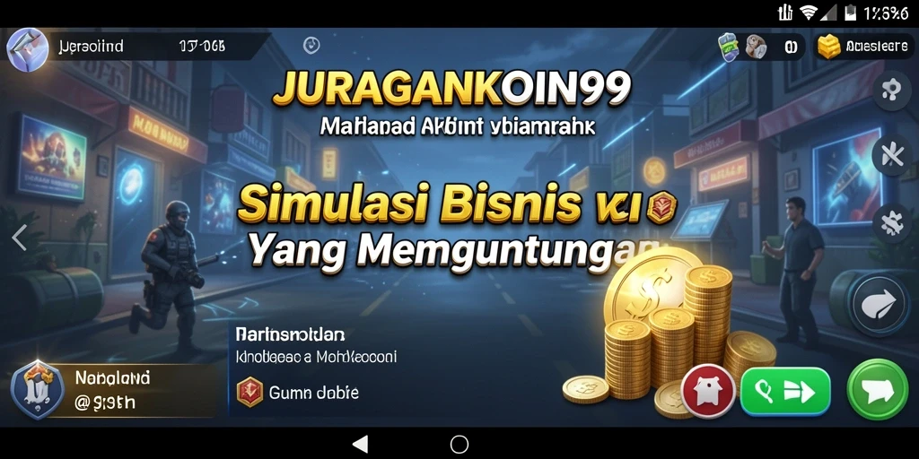 Tampilan gameplay JURAGANKOIN99 yang menarik dan interaktif.