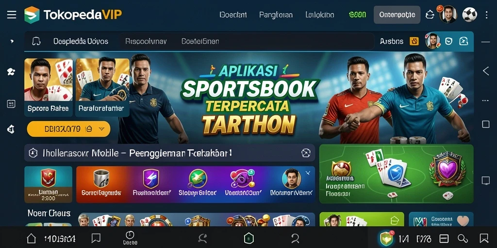 Tampilan screenshot gameplay TOKOPEDIAVIP yang menarik dan interaktif.